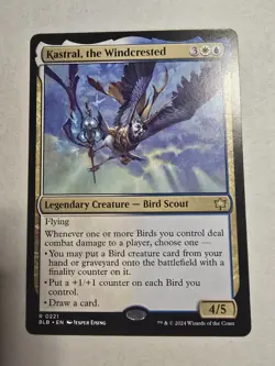 Kastral, the Windcrested Bloomburrow Regular - Image 1