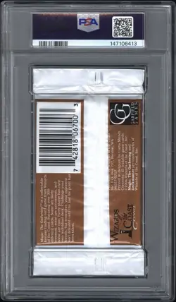 1994 Magic The Gathering MTG Revised Edition Booster Plastic Pack Sealed PSA 6 - Image 2