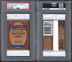 1994 Magic The Gathering MTG Revised Edition Booster Plastic Pack Sealed PSA 6 - Image 3