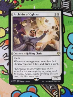 Archivist of Oghma The List Reprints Regular Magic MTG MB2 LST - Image 1