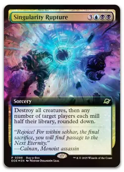 Singularity Rupture (Extended Art) #398 (Foil) NM Buy-A-Box Promos Magic MTG - Image 1
