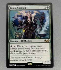 MTG - Fauna Shaman | Ultimate Masters | Rare | Regular 164/254 | NM - Image 1