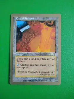 City of Traitors - 1999 Kai Budde (EXO) World Championship Decks Regular - Image 1