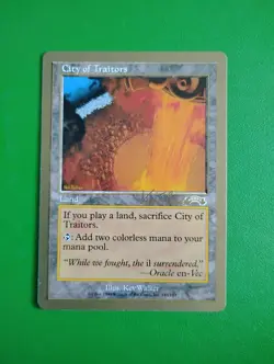City of Traitors - 1999 Kai Budde (EXO) World Championship Decks Regular - Image 2