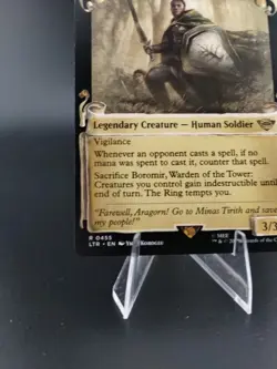 Magic The Gathering Boromir, Warden of the Tower (Showcase Scrolls) - Image 4