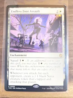 Endless Foot Assault - 8 - MTG: Teenage Mutant Ninja Turtles - Rare - Regular - Image 1