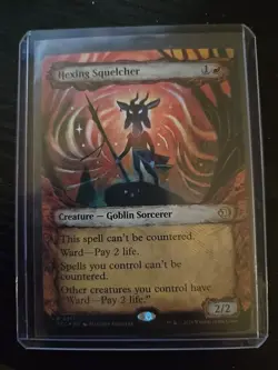 MTG Lorwyn Eclipsed Hexing Squelcher Showcase Foil 0317 NM Rare - Image 1