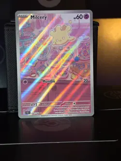Pokemon TCG: Milcery 152/142 Illustration Rare SV: Stellar Crown NM - Image 1