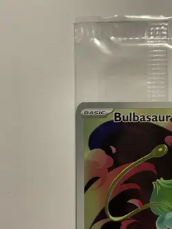 Bulbasaur 133/132 Stamped - Mega Evolutions Box Topper IR Promo SEALED - Pokemon - Image 3