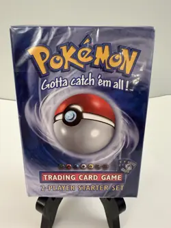 Pokemon 1999 WOTC Trading Card Game 2 Player Starter BASE Set New (SEALED) - Image 1