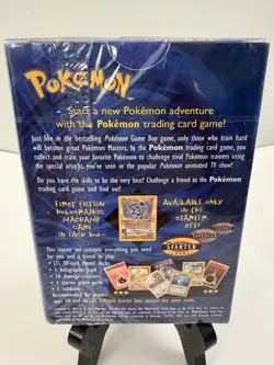 Pokemon 1999 WOTC Trading Card Game 2 Player Starter BASE Set New (SEALED) - Image 2