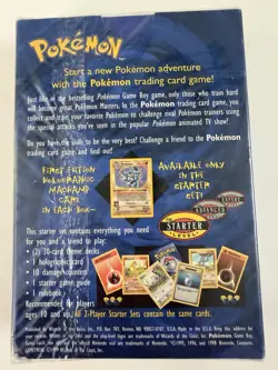 Pokemon 1999 WOTC Trading Card Game 2 Player Starter BASE Set New (SEALED) - Image 4
