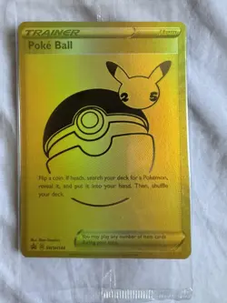 Pokemon Celebrations Pikachu V & Pokeball gold Promos Sealed SWSH 145 & SWSH 146 - Image 3