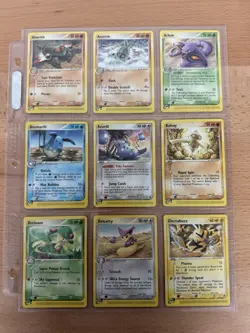 NM Pokemon TCG Complete EX Sandstorm Non Holo Common Uncommon Set E-Readers - Image 2