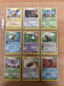 NM Pokemon TCG Complete EX Sandstorm Non Holo Common Uncommon Set E-Readers - Image 4