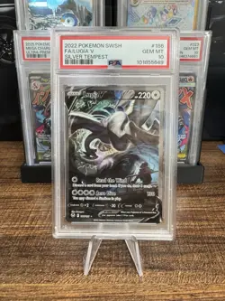 2022 Pokemon SWSH Silver Tempest Lugia V 186/195 PSA 10 - Image 1