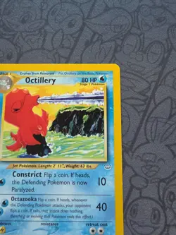 Pokemon: Octillery #34/64 Neo Revelation 2000 Vintage Non-holo - LP - J76 - Image 5