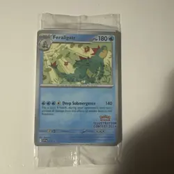 Feraligatr 213 Pokemon 2024 Illustration Contest Promos Sealed SVP 213 - Image 1