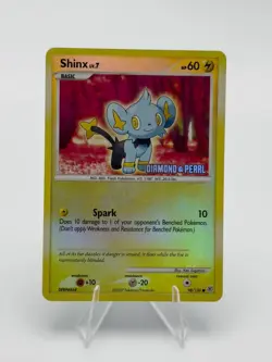 Shinx - 98/130 [Diamond & Pearl] Burger King Promos Reverse Holo Pokemon TCG LP - Image 1