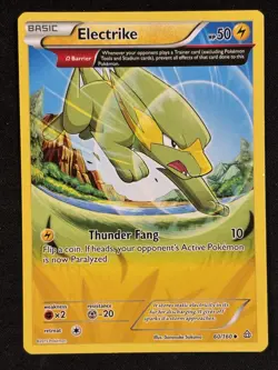 Pokemon - Electrike 60/160 - Primal Clash Non Holo - LP - Image 1