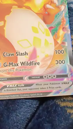 Pokemon Charizard VMAX Full Art Ultra Rare 020/189 Sword & Shield - Image 3