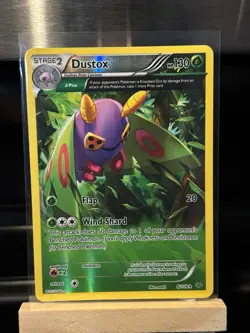 Pokemon TCG - Dustox - 8/108 - Full Art Reverse Holo - MP - Image 1