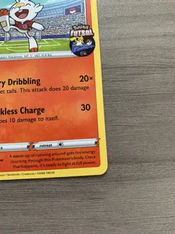 2021 Sword & Shield, Promos - Pokemon Futsal Promos 2020 Scorbunny on the Ball - Image 5