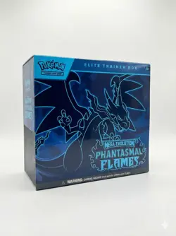 Pokemon TCG Mega Evolution Phantasmal Flames Elite Trainer Box - New & Sealed - Image 1