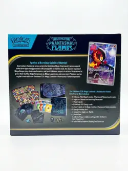 Pokemon TCG Mega Evolution Phantasmal Flames Elite Trainer Box - New & Sealed - Image 2
