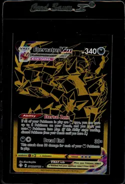 Pokemon TCG Shining Fates Gold Eternatus Vmax SV122/SV122 Ultra Rare - Image 1