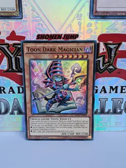 YuGiOh Toon Dark Magician Super Rare 1st Edition MP17-EN083 - Image 1