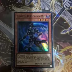 1x Elemental HERO Shadow Mist SDHS-EN001 - SUPER RARE Unl Edition Mint/NM - Image 2