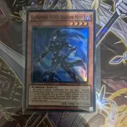 1x Elemental HERO Shadow Mist SDHS-EN001 - SUPER RARE Unl Edition Mint/NM - Image 4