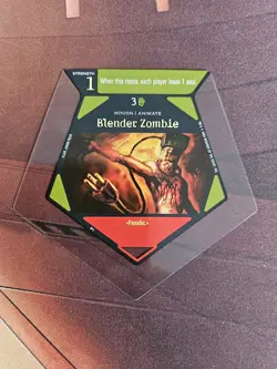 Hecatomb CCG Card Game Promo P1 Blender Zombie - Image 1