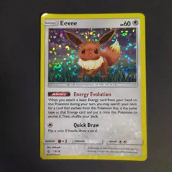 Pokemon Card TCG: Eevee 11/12 - McDonald's Collection 2018 - Image 1