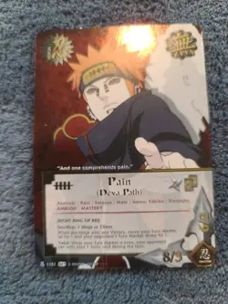Naruto CCG Pain (Deva Path) 1152 Foil Card Super Rare Near Mint - Image 1