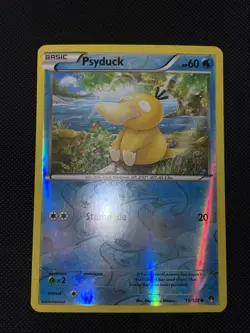 Pokemon TCG Psyduck Breakpoint 16/122 Reverse Holo Common Card NM Condition - Image 2