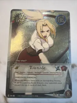 Naruto CCG Tsunade FOIL NM or Better Leaf Sannin Medical Ninja Card - Image 2