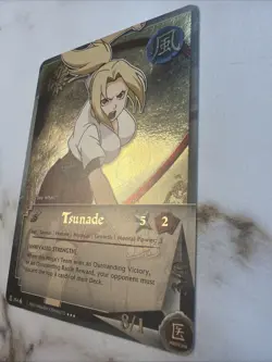 Naruto CCG Tsunade FOIL NM or Better Leaf Sannin Medical Ninja Card - Image 3