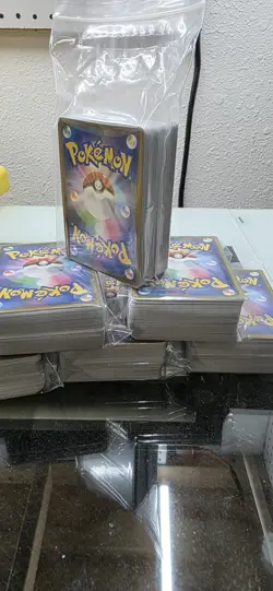 Pokemon TCG 100 Card Japanese Modern Commons Bulk Lot + 10 Holo - Image 1