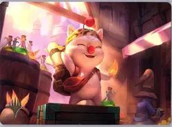 Stiltzkin, Moogle Merchant (Art Series) #3/53 Final Fantasy MTG Gold Stamp - Image 1