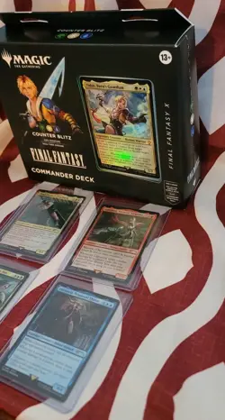MTG Magic: The Gathering Final Fantasy Counter Blitz Commander Deck & 4 Foils - Image 3