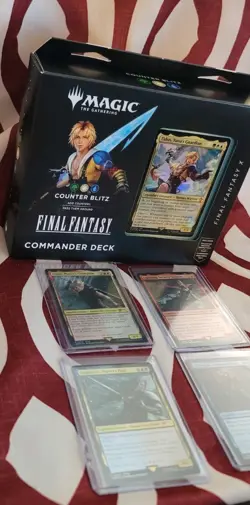 MTG Magic: The Gathering Final Fantasy Counter Blitz Commander Deck & 4 Foils - Image 4