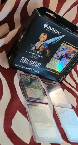 MTG Magic: The Gathering Final Fantasy Counter Blitz Commander Deck & 4 Foils - Image 5