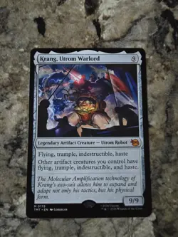MTG Krang Utrom Warlord Normal M Teenage Mutant Ninja Turtles TMT 175 NM Magic - Image 1