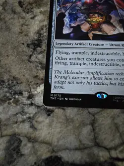 MTG Krang Utrom Warlord Normal M Teenage Mutant Ninja Turtles TMT 175 NM Magic - Image 3