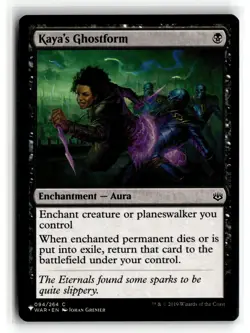 MAGIC TG: War of the Spark #94 Kaya's Ghostform Common .M2A - Image 1