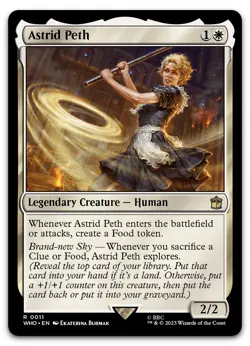 Astrid Peth #11 (NM) Doctor Who WHO Magic MTG - Image 1