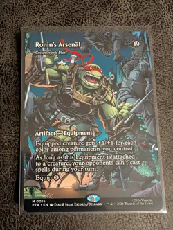 Ronin's Arsenal - Conqueror's Flail (Borderless) TMNT Source Mat - Image 1