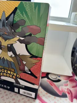 Pokemon Ascended Heroes Premium Poster Collection - Mega Lucario - New Sealed - Image 3